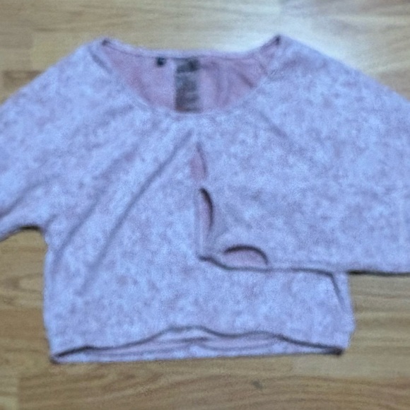 Pink Cropped Sweater - Picture 1 of 5
